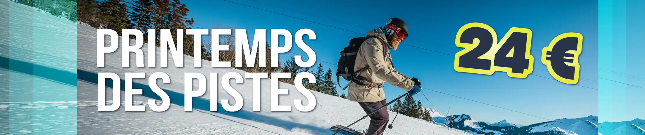 Promo ski de printemps à Manigod